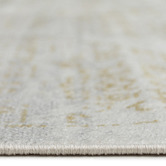 Daisie Rug Studio Cream Astoria Traditional Machine Washable Rug
