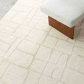 Daisie Rug Studio Cream Welch Machine Washable Rug