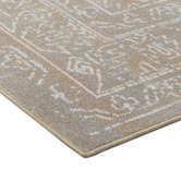 Daisie Rug Studio Grey Corvallis Traditional Machine Washable Rug