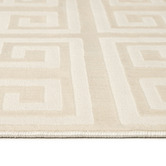 Daisie Rug Studio Cream Hayward Machine Washable Rug