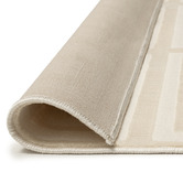 Daisie Rug Studio Cream Hayward Machine Washable Rug