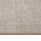 Daisie Rug Studio Grey Corvallis Traditional Machine Washable Rug