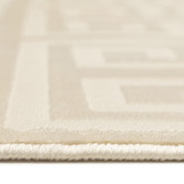 Daisie Rug Studio Cream Hayward Machine Washable Rug