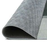 Daisie Rug Studio Dark Green Pierre Machine Washable Rug