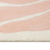 Daisie Rug Studio Pink Morris Machine Washable Rug