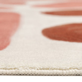 Daisie Rug Studio Pink Morris Machine Washable Rug