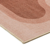 Daisie Rug Studio Pink Pierre Machine Washable Rug