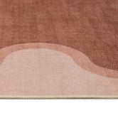 Daisie Rug Studio Pink Pierre Machine Washable Rug