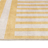 Daisie Rug Studio Yellow Madison Machine Washable Rug
