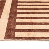 Daisie Rug Studio Peach &amp; Rust Madison Machine Washable Rug