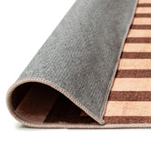 Daisie Rug Studio Peach &amp; Rust Madison Machine Washable Rug