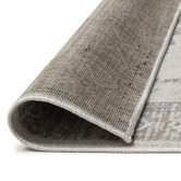 Daisie Rug Studio Grey Roseburg Traditional Machine Washable Rug