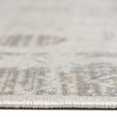 Daisie Rug Studio Grey Roseburg Traditional Machine Washable Rug