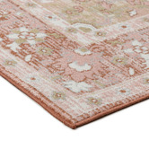 Daisie Rug Studio Terracotta Salem Medallion Machine Washable Rug