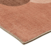Daisie Rug Studio Burgundy Getty Machine Washable Rug