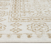 Daisie Rug Studio Cream Oberyn Traditional Machine Washable Rug