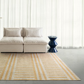 Daisie Rug Studio Yellow Madison Machine Washable Rug