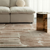 Daisie Rug Studio Brown Tessara Machine Washable Rug