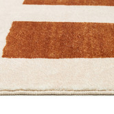Daisie Rug Studio Rust Yorkville Machine Washable Rug