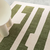 Daisie Rug Studio Olive Yorkville Machine Washable Rug