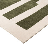 Daisie Rug Studio Olive Yorkville Machine Washable Rug