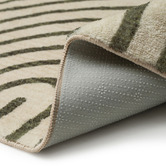 Daisie Rug Studio Green Glendale Machine Washable Rug