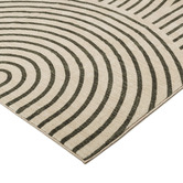 Daisie Rug Studio Green Glendale Machine Washable Rug
