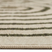 Daisie Rug Studio Green Glendale Machine Washable Rug