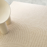Daisie Rug Studio Beige Glendale Machine Washable Rug