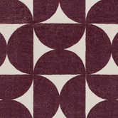 Daisie Rug Studio Burgundy Winslow Machine Washable Rug