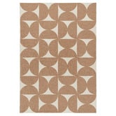 Daisie Rug Studio Brown Winslow Machine Washable Rug