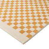 Daisie Rug Studio Yellow Cordova Machine Washable Rug