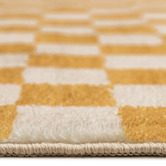 Daisie Rug Studio Yellow Cordova Machine Washable Rug