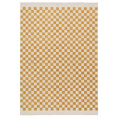 Daisie Rug Studio Yellow Cordova Machine Washable Rug
