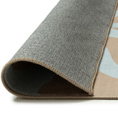 Daisie Rug Studio Brown Montrose Machine Washable Rug