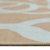 Daisie Rug Studio Brown Montrose Machine Washable Rug