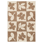 Daisie Rug Studio Brown Culver Machine Washable Rug