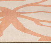 Daisie Rug Studio Coral Montrose Machine Washable Rug