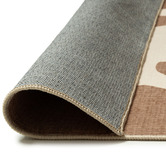 Daisie Rug Studio Brown Culver Machine Washable Rug