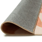 Daisie Rug Studio Coral Montrose Machine Washable Rug