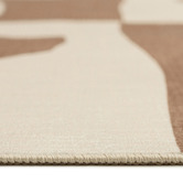 Daisie Rug Studio Brown Culver Machine Washable Rug