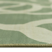 Daisie Rug Studio Green Montrose Machine Washable Rug