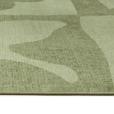 Daisie Rug Studio Green Culver Machine Washable Rug
