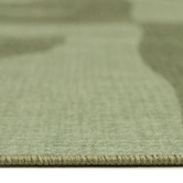 Daisie Rug Studio Green Culver Machine Washable Rug