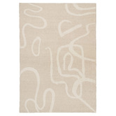Daisie Rug Studio Beige Sheridan Machine Washable Rug