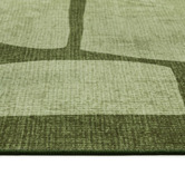 Daisie Rug Studio Green Benton Machine Washable Rug