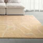 Daisie Rug Studio Sand Sheridan Machine Washable Rug