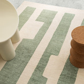Daisie Rug Studio Seafoam Yorkville Machine Washable Rug