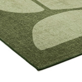 Daisie Rug Studio Green Benton Machine Washable Rug