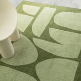 Daisie Rug Studio Green Benton Machine Washable Rug